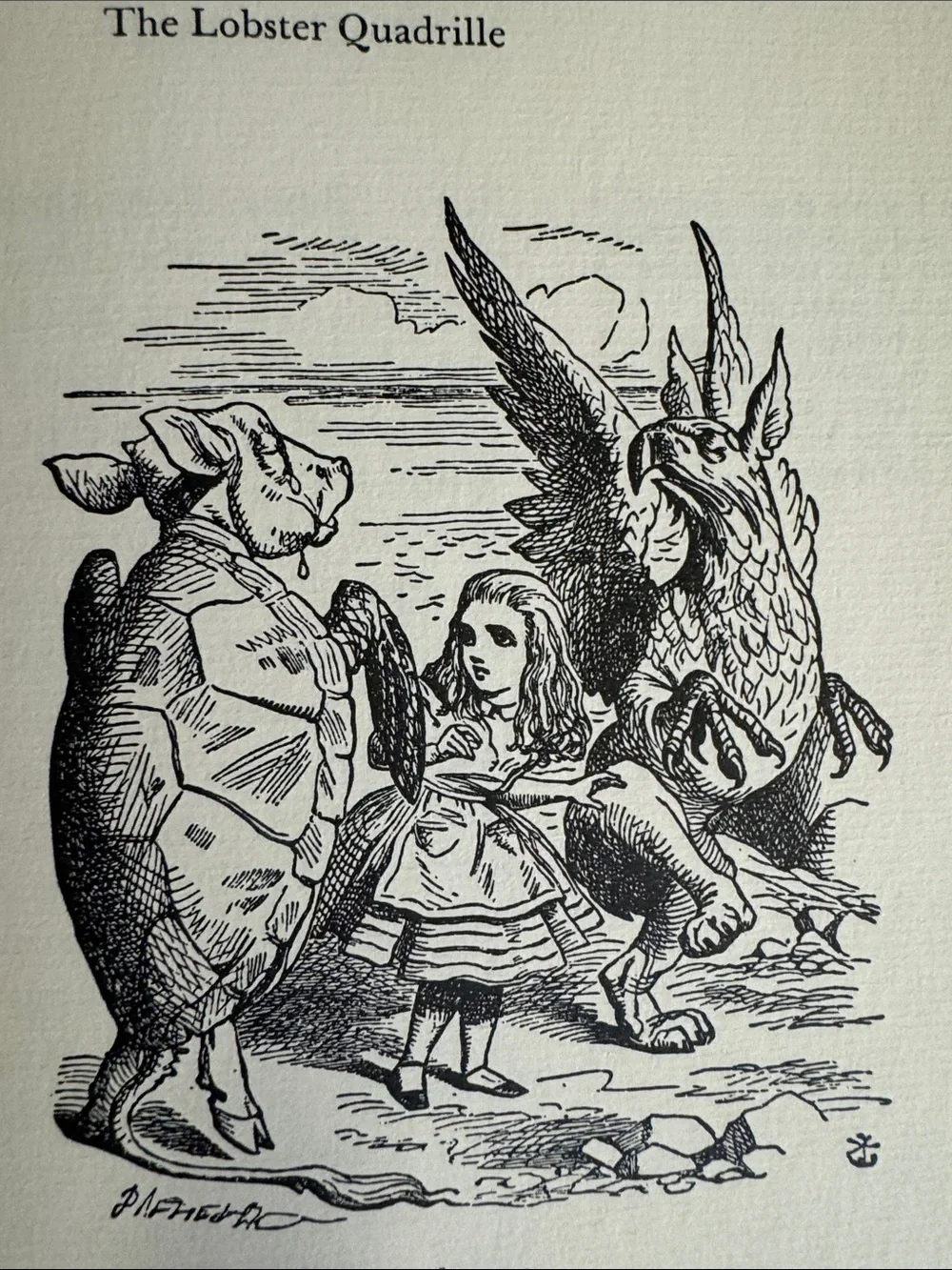 1960 Vintage The Annotated Alice by Lewis Carroll With Amazing Illustrations